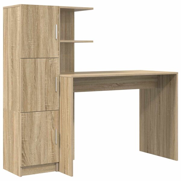 Stůl Sonoma dub 133.5 x 50 x 124 cm 2 ks 3337291