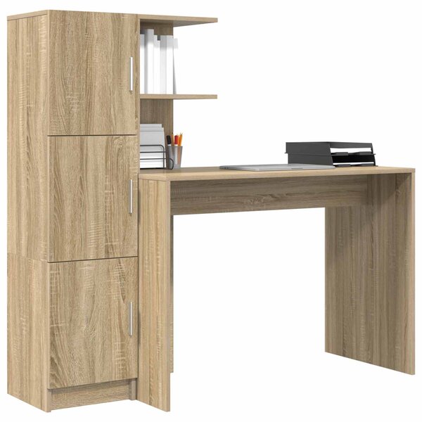 Stůl Sonoma dub 133.5 x 50 x 124 cm 2 ks 3337291