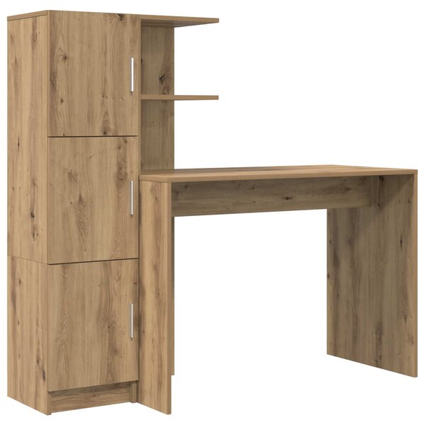 Stůl Artisanový dub 133.5 x 50 x 124 cm 2 ks 3337296