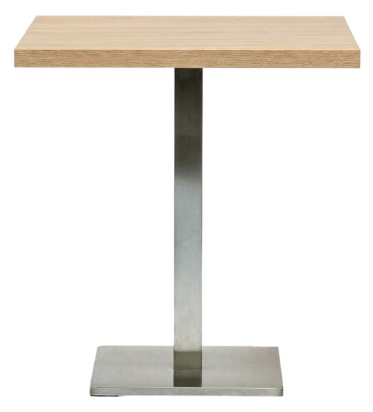 Čtvercový kavárenský stolek ARP264 80 x 80 x 3,6 cm XL – sonoma