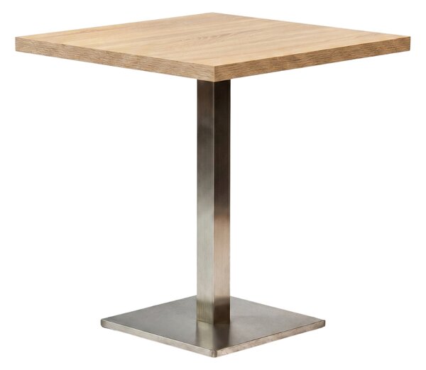 Čtvercový kavárenský stolek ARP264 80 x 80 x 3,6 cm XL – sonoma