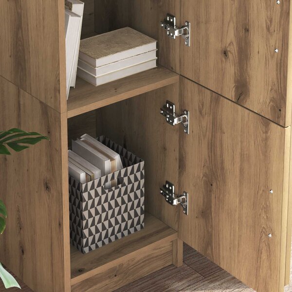 Stůl Artisanový dub 133.5 x 50 x 124 cm 2 ks 3337296