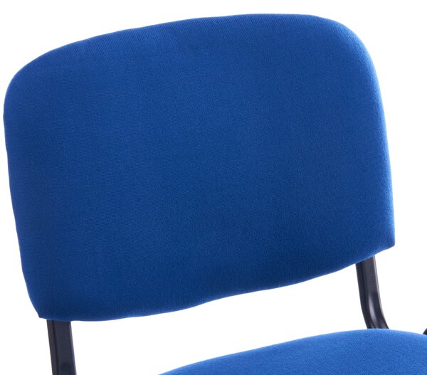 Čalouněná konferenční židle ISO – modrá barva