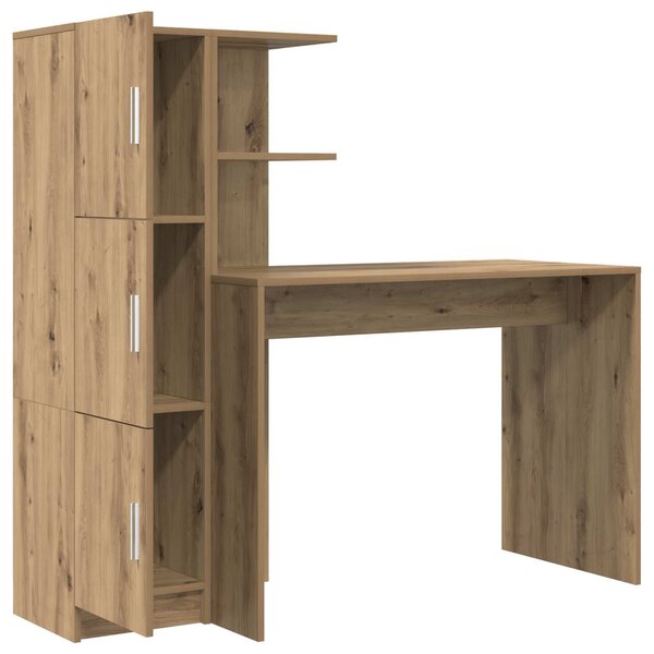 Stůl Artisanový dub 133.5 x 50 x 124 cm 2 ks 3337296
