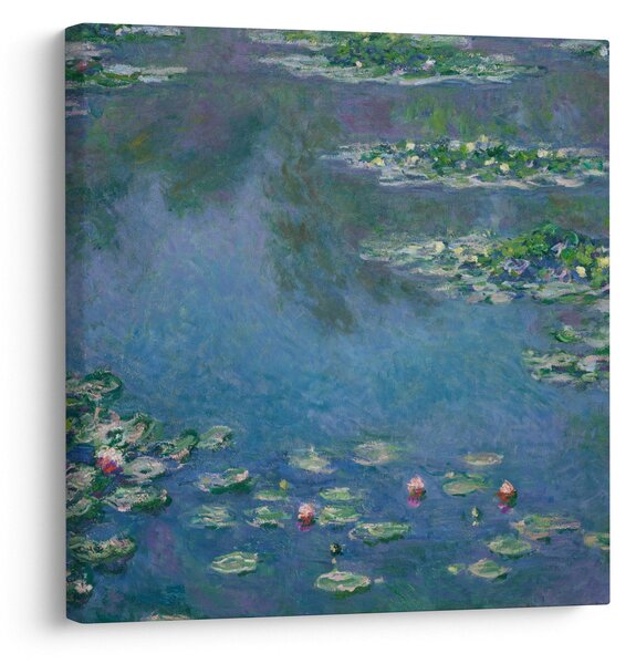 Obraz - Claude Monet, Water Lilies, reprodukce (30x30 cm)