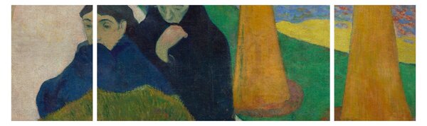 Obraz - Paul Gauguin, Arlésiennes (Mistral), reprodukce (170x50 cm)