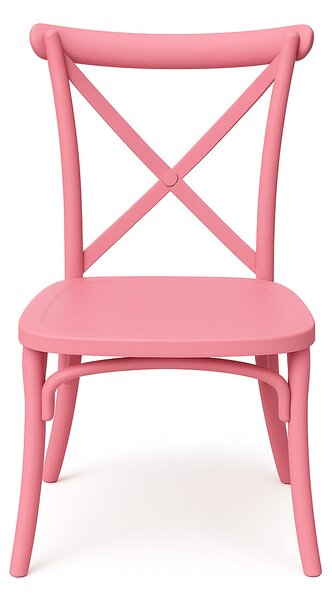 Dětská židle Boho - barva růžová
