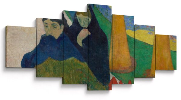 Obraz - Paul Gauguin, Arlésiennes (Mistral), reprodukce (210x100 cm)