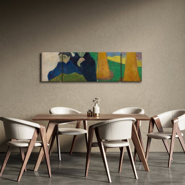 Obraz - Paul Gauguin, Arlésiennes (Mistral), reprodukce (170x50 cm)