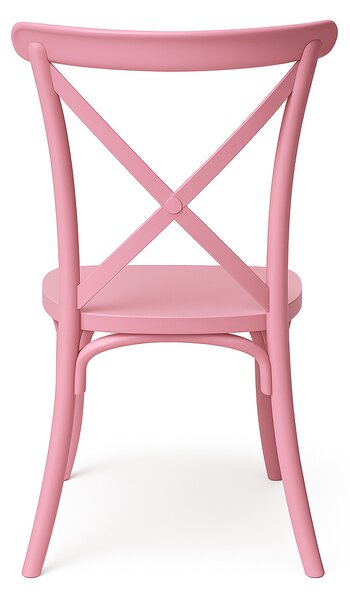 Dětská židle Boho - barva růžová