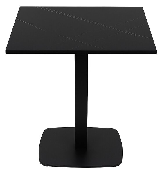 Kavárenský stolek s černou mramorovou deskou, podnož 0966-ARP
