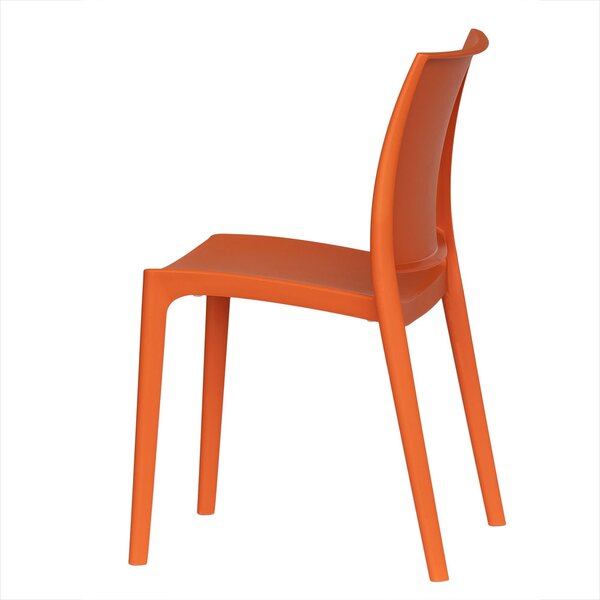 Kancelářská konferenční židle REST - oranžová
