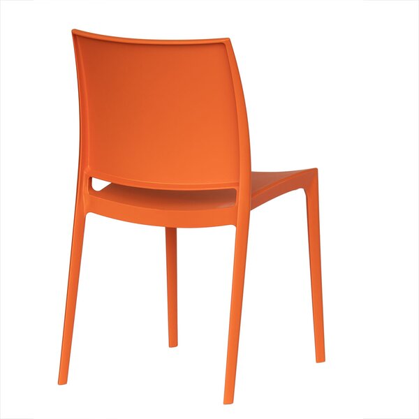Kancelářská konferenční židle REST - oranžová