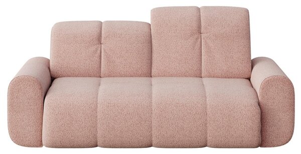 Devichy Růžová bouclé dvoumístná pohovka Tous 210 cm