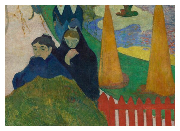 Obraz - Paul Gauguin, Arlésiennes (Mistral), reprodukce (70x50 cm)