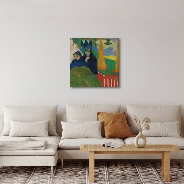 Obraz - Paul Gauguin, Arlésiennes (Mistral), reprodukce (30x30 cm)