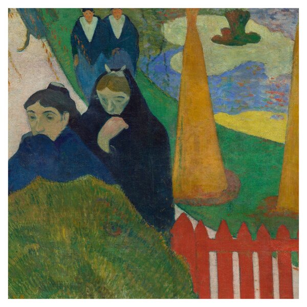 Obraz - Paul Gauguin, Arlésiennes (Mistral), reprodukce (30x30 cm)