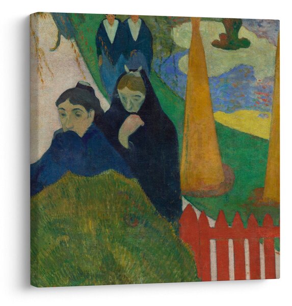 Obraz - Paul Gauguin, Arlésiennes (Mistral), reprodukce (30x30 cm)