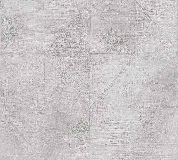 A.S. Création | Vliesová tapeta na zeď DIMEX 2025 38976-1 | 0,53 x 10,05 m | metalická, šedá