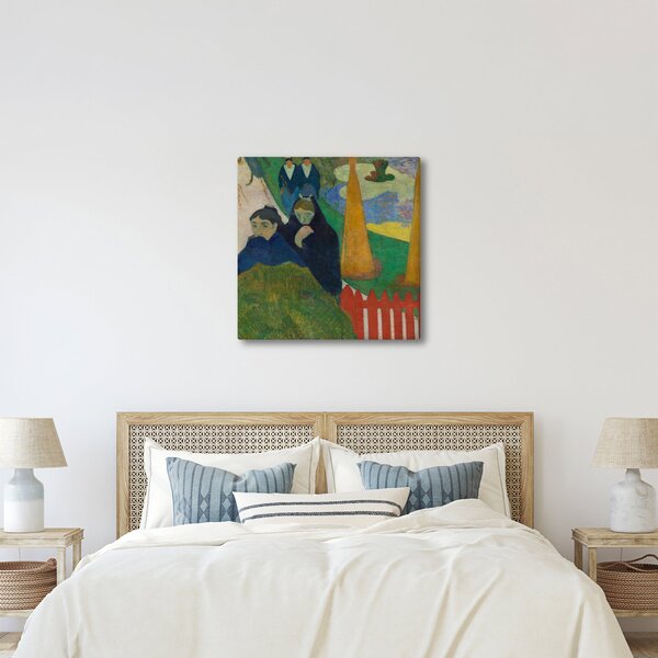 Obraz - Paul Gauguin, Arlésiennes (Mistral), reprodukce (30x30 cm)
