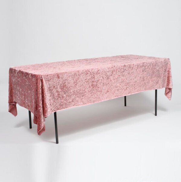 Obdélníkový sametový ubrus 280x160cm velur