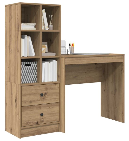 Stůl Artisanový dub 125,5 x 40 x 127 cm 2 ks 3337320