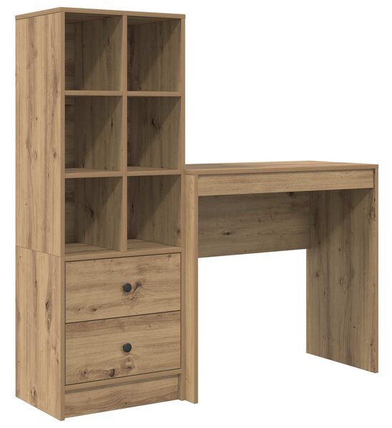 Stůl Artisanový dub 125,5 x 40 x 127 cm 2 ks 3337320