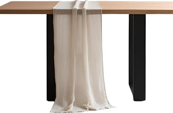 Běhoun na stůl 90×340 cm – Béžový