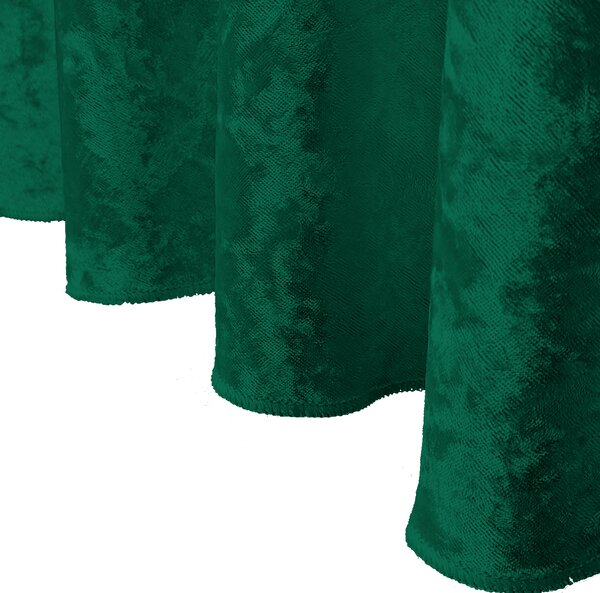 Obdélníkový sametový ubrus 280x160cm Velvet zelený