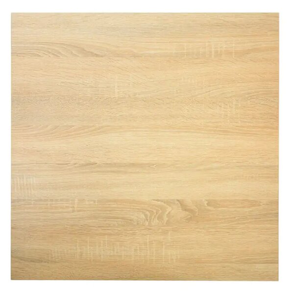 Kavárenský stolek XL, dub Sonoma, 80x80x3,6 cm – ARP0250