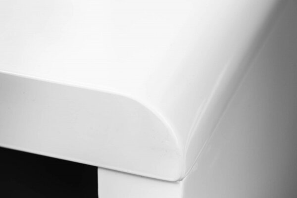 Moderní designový kancelářský psací stůl Trade 120cm bílý
