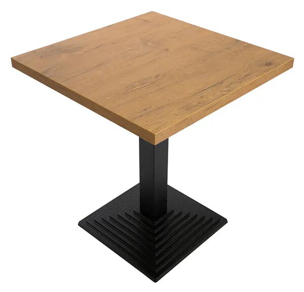 Kavárenský stolek XL, dub Lancelot, 80x80x3,6 cm - ARP0250