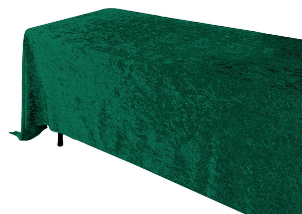 Obdélníkový sametový ubrus 280x160cm Velvet zelený