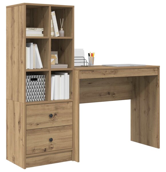 Stůl Artisanový dub 135,5 x 40 x 127 cm 2 ks 3337328