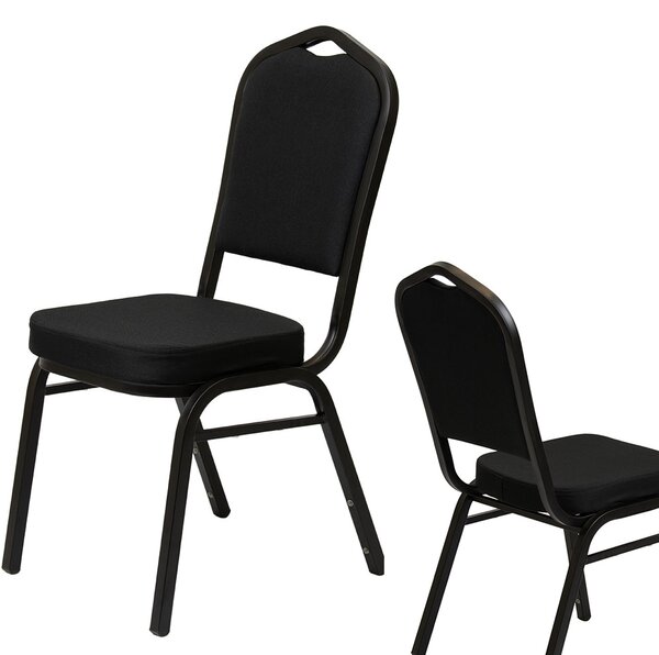 Banketní židle Luxus Dark 25x25x1.2 - hladká černá
