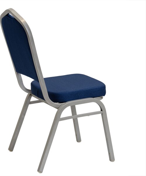 Banketní židle Luxus 25x25x1.2 hladká modrá