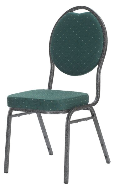 Banketní židle Venecie, zelená barva