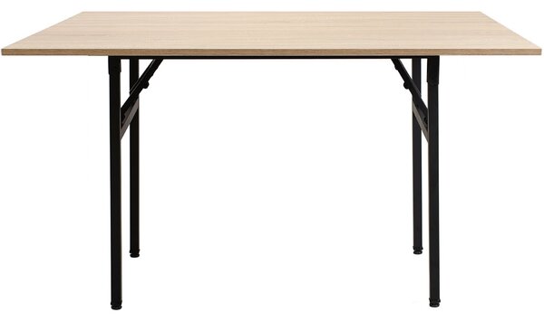 Banketní konferenční stůl obdélníkový o rozměrech 180x75 cm v barvě dubu Sonoma