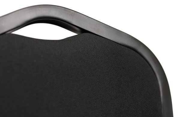 Banketní židle Luxus Dark 25x25x1.2 - hladká černá