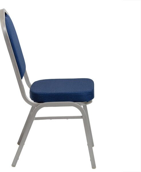 Banketní židle Luxus 25x25x1.2 hladká modrá
