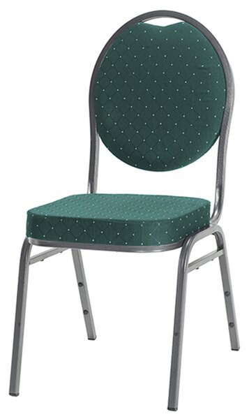 Banketní židle Venecie, zelená barva