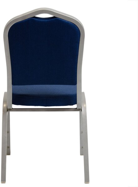 Banketní židle Luxus 25x25x1.2 hladká modrá