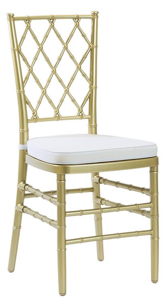 Americká elegance: Svatební židle Chiavari Palermo PP - šampaňská