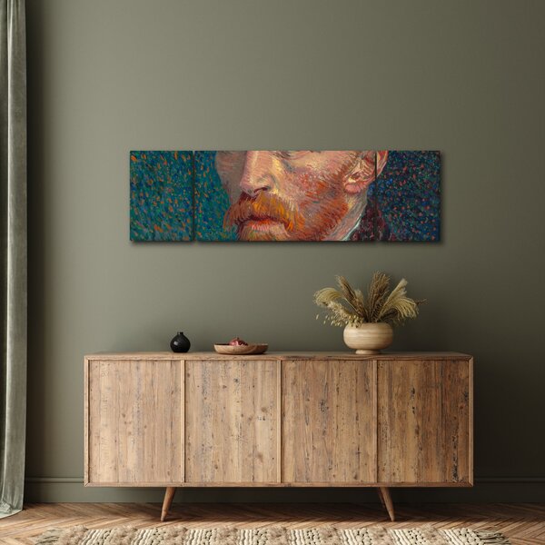 Obraz - Vincent van Gogh, Self-Portrait, reprodukce (170x50 cm)