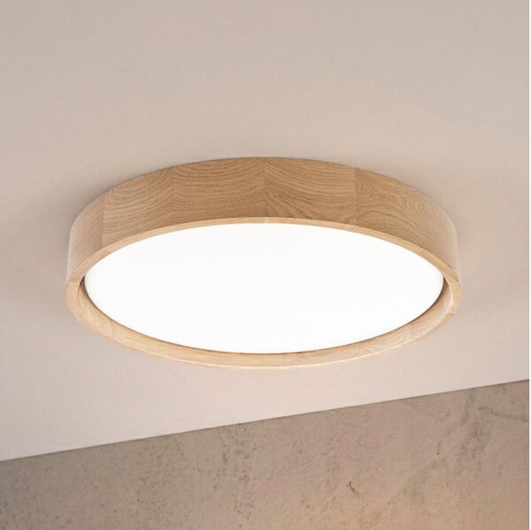 Brilagi - LED Stropní svítidlo MANAROLA PLAIN LED/24W/230V 4000K pr. 41 cm dub