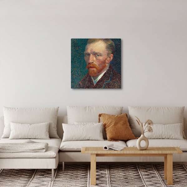 Obraz - Vincent van Gogh, Self-Portrait, reprodukce (30x30 cm)