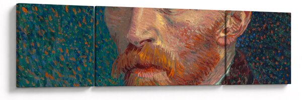 Obraz - Vincent van Gogh, Self-Portrait, reprodukce (170x50 cm)