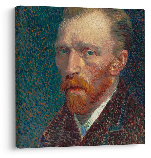 Obraz - Vincent van Gogh, Self-Portrait, reprodukce (30x30 cm)