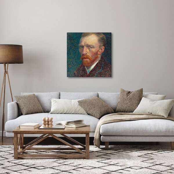 Obraz - Vincent van Gogh, Self-Portrait, reprodukce (30x30 cm)