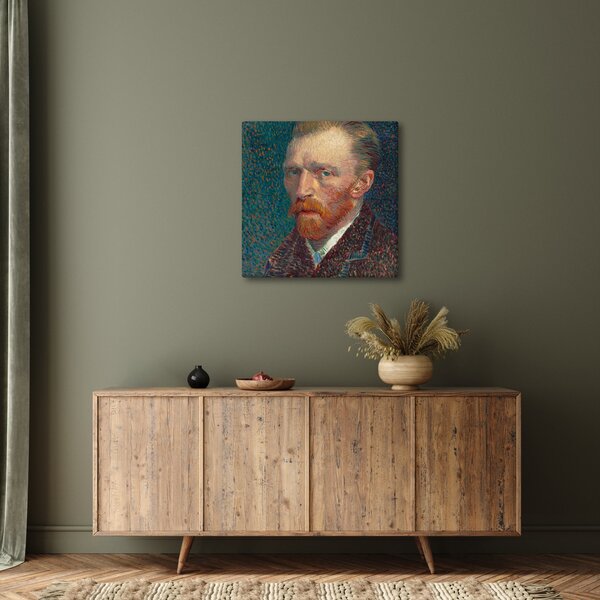 Obraz - Vincent van Gogh, Self-Portrait, reprodukce (30x30 cm)